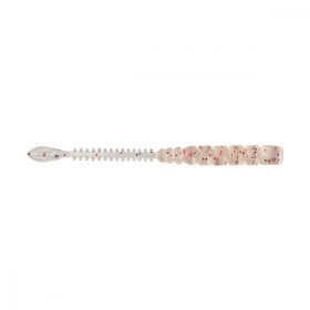   Mustad Aji Beaver Tail 6,35cm Uv Clear Red Glitter Kunststof Aas 12st