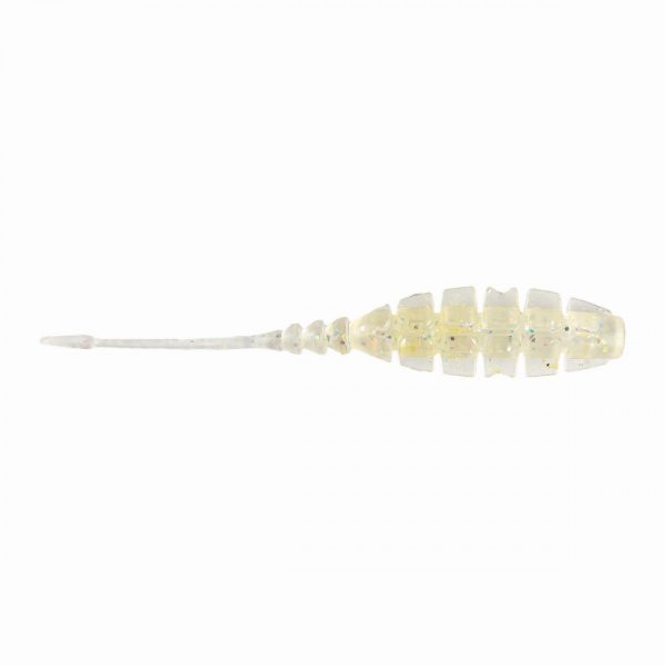 Mustad Aji Gevleugeld Aas 5,08cm Helder Regenboog Glitter Plastic Aas 12 stuks