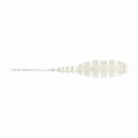   Mustad Aji Gevleugeld Aas 5,08cm Helder Lichtgevend Zilver Glitter Plastic Aas 12 stuks