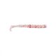 Mustad Aji Paddle Tail 5,08cm Uv Clear Red Glitter Plastic Aas 12st