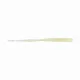 Mustad Aji Rechte Staart 7,62cm Wit Lichtgevend Plastic Aas 12 stuks