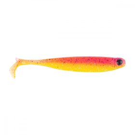   Mustad Mezashi Z-Tail Minnow 8,89cm Shoching Pink Plastic Kunstaas 6 stuks