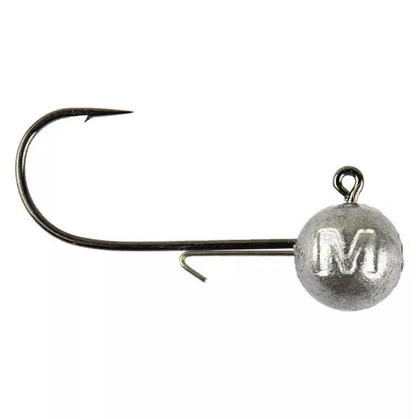 Mustad Ball Jig Head W/Keeper 6/0 5gr Jigkop met Haak 6 stuks