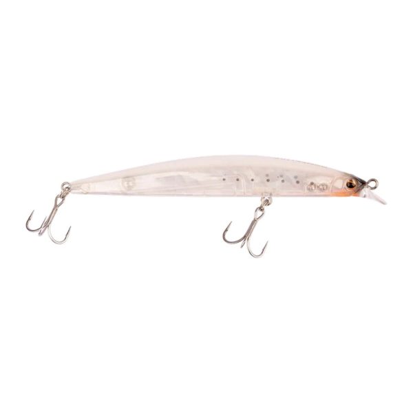 Mustad Gonta Minnow 008 S Transparante Sirasu 11cm 14gr Zinkende Wobbler