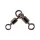 Mustad Power 3-weg wartel 2 5 stuks Dubbele wartel