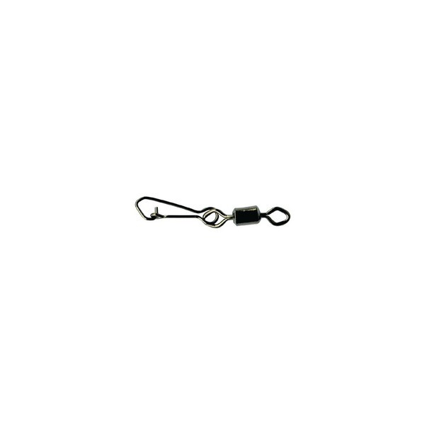 Mustad Rolling Swivel With Diamond Eye - J-Snap 4 Forgókapocs 10db