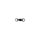Mustad Ball Bearing Swiwel With Welded Ring 2 Csapágyazott Forgó Hegesztett Szemmel 4db