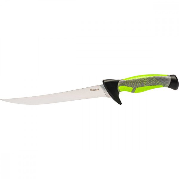 Mustad Premium 20,32cm Groen gestreept fileermes