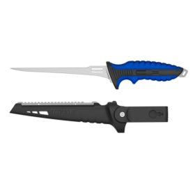  Mustad 17,78cm 4116 Roestvrij Staal Ultra Flex Fileermes Blauw Fileermes