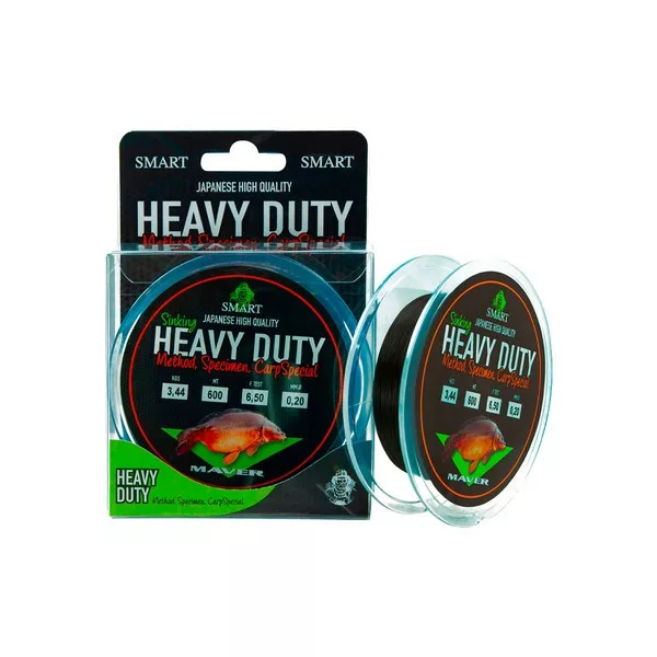 Maver Monofilament Zwaar Gebruik Zinkend 600m 0,330mm Monofilament hoofdlijn