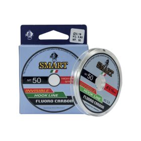 Maver Fluorocarbon Smart 50m 0,120mm Roofvis onderlijn
