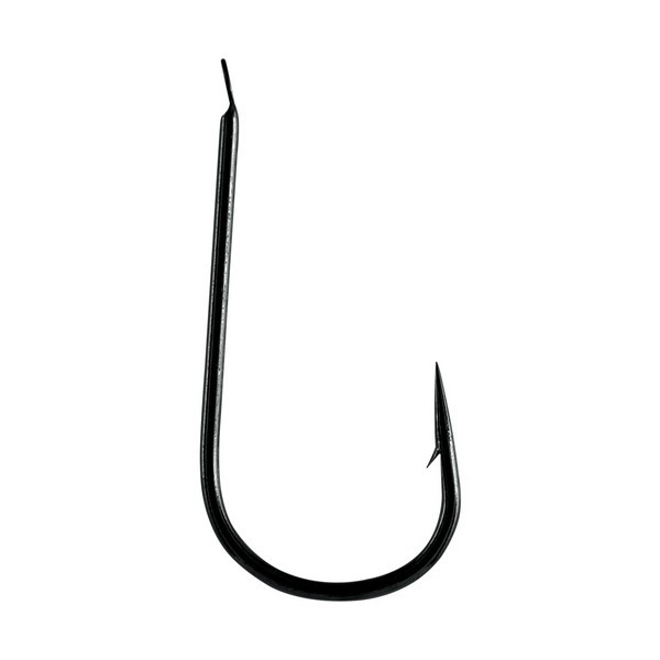 Maver Ami Katana Cortomedio Black-Nich Haak met plaatje en weerhaak 14 Brasemhaak