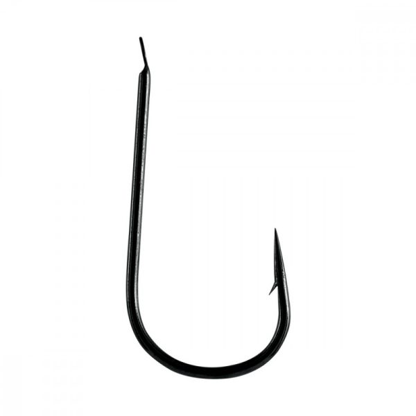 Maver Ami Katana Cortomedio Black-Nich Haak met plaatje en weerhaak 18 Brasemhaak