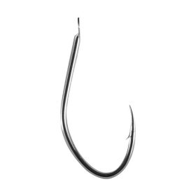   Maver Hook Katana 1050 Barb Nickel met plaatje en weerhaak 8 Brasemhaak