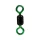 Maver Swivel MVR Dual Color Gekleurde Wartel 18 10 stuks