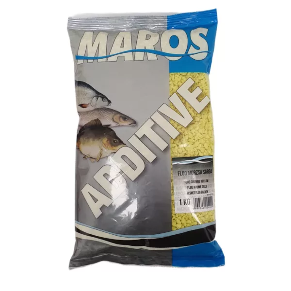 Maros Mix Fluo Kruimels Geel Additief 1kg