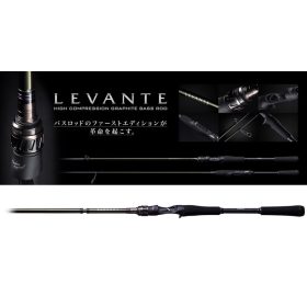   Megabass Levante JP F5-611LV Baitcast 4P 210cm 10,5-42gr 4 Részes Casting Pergető Bot
