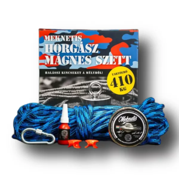 Vismagneet 410 kg extra geschenkdoos set