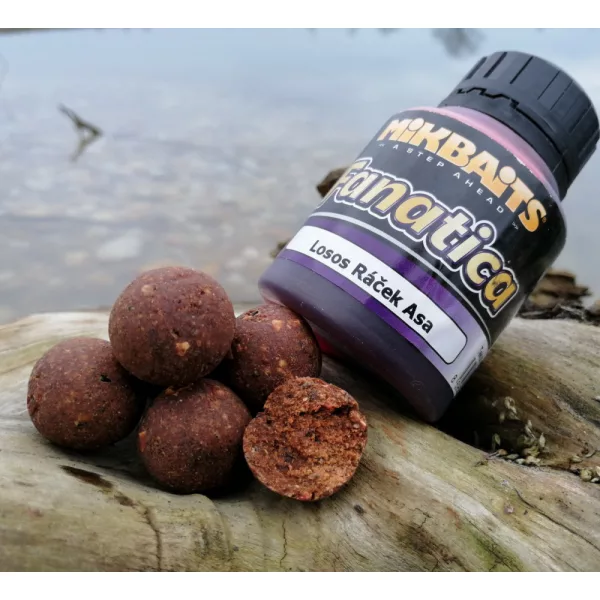 MIKBAITS FANATICA LRA ULTRA DIP - Zalm en krab en Asa 125ml