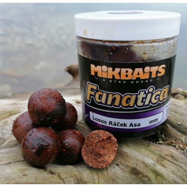 MIKBAITS FANATICA – LRA - Bojli IN DIP- Zalm en krab en Asa 250 ml 20 mm