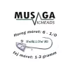 Musaga Swallow 2 1gr Jig Fej 4db