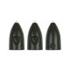 Fox Rage Tungsten Bullet Weights 9gr Gewicht 3 stuks