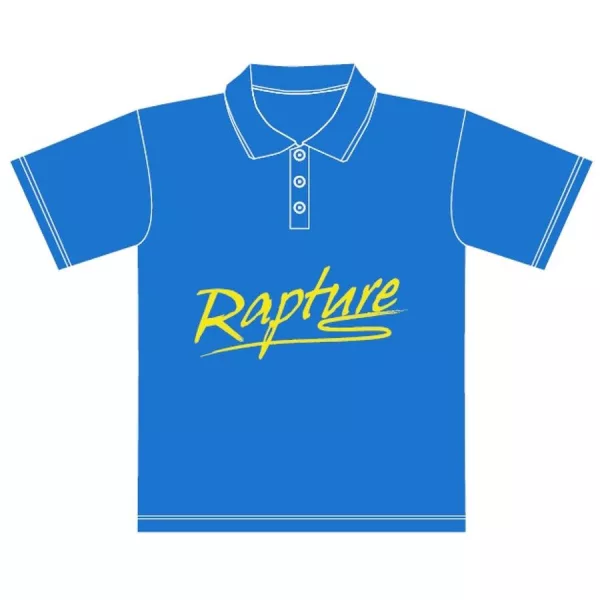 Rapture Poloshirt Azuurblauw XL