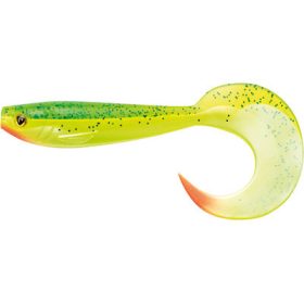 Fox 	Rage Pro Grub 10cm UV Lemon Tiger rubbervis