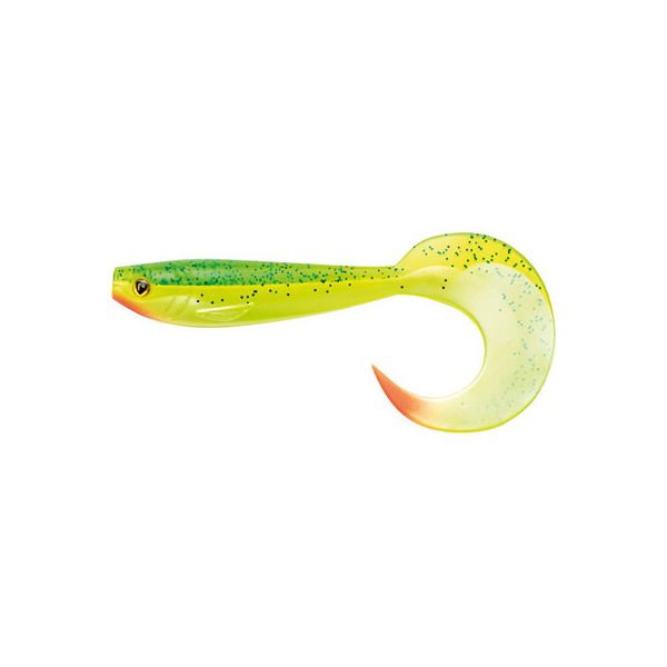 Fox 	Rage Pro Grub 10cm UV Lemon Tiger rubbervis