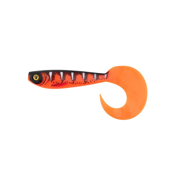Fox Rage Pro Grub UV Red Wake Rubberen Vis 12cm