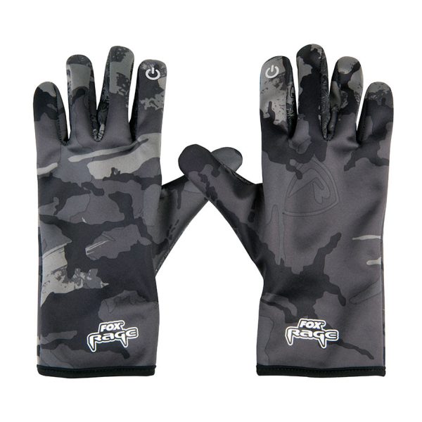 Fox Rage Thermal Camo Gloves Thermo Handschoenen L
