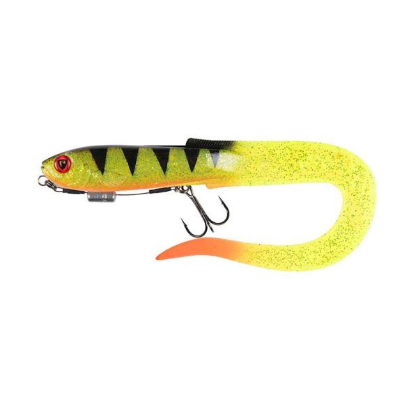Fox Rage Slick Eel Loaded 21cm UV Perch Kunststof Aas