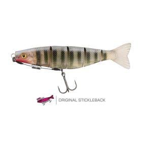   Fox Rage Pro Shad Jointed Loaded 14cm UV Original Stickleback Softbait