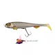 Fox Rage Super Slick Shad 18cm Loaded UV Silver Ghost Softbait