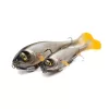Fox Rage Super Slick Shad 18cm Loaded UV Silver Ghost Softbait