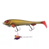 Fox Rage Super Slick Shad 18cm Loaded UV Golden Prey Softbait