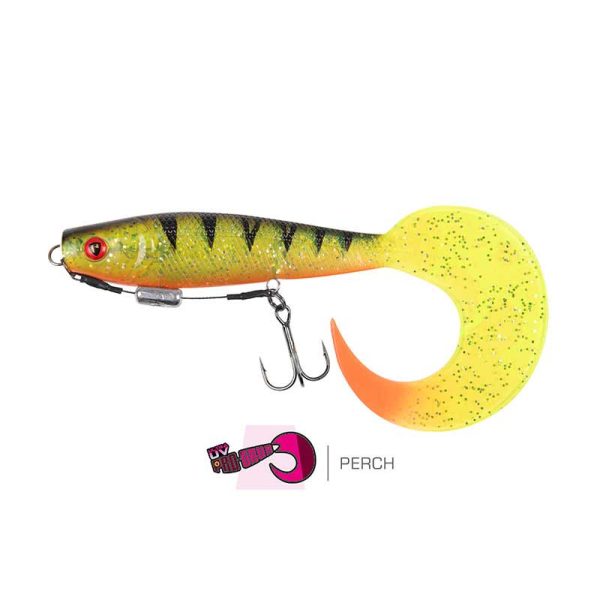 Fox Rage Pro Grub Loaded 12cm 17gr UV Perch Kunstaas