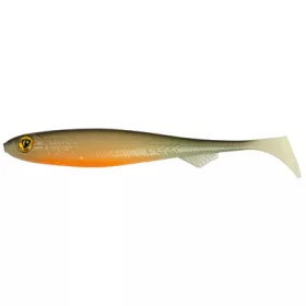 Fox Rage Slick Shad Ultra UV 9cm Hot Olive Rubber Kunstaas