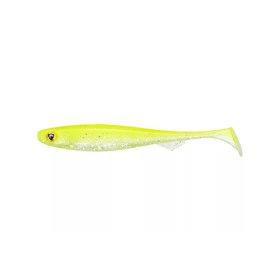 Fox Rage Slick Shad Ultra UV 9cm Chartreuse Rubber Kunstaas
