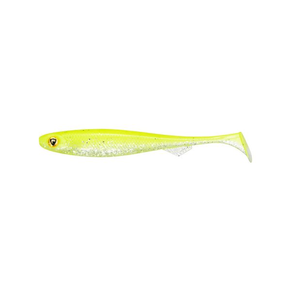 Fox Rage Slick Shad Ultra UV 7cm Chartreuse Rubber Kunstaas