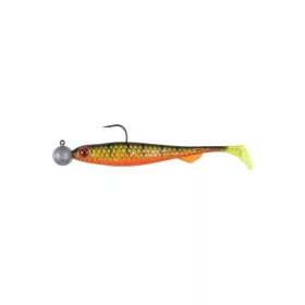   Fox Rage Bulk Loaded Slick Shads UV Natuurlijke Baars 9cm 2/0 10gr Plastic Aas