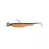 Fox Rage Bulk Loaded Slick Shads UV Hete Olijf 9cm 2/0 10gr Plastic Aas