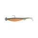 Fox Rage Bulk Loaded Slick Shads UV Hete Olijf 9cm 2/0 10gr Plastic Aas