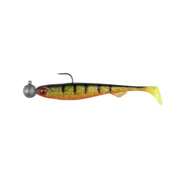 Fox Rage Bulk Loaded Slick Shads UV Baars 9cm 2/0 10gr Plastic Aas