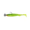 Fox Rage Bulk Loaded Slick Shads UV Lemon Tiger 13cm 4/0 15gr Plastic Aas