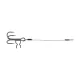 Fox Rage Strike Point Groot Aas 16cm 65lb 2/0-maat Stinger Tuigje 2st