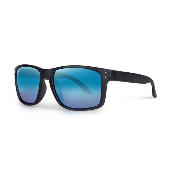 Fox Rage Transparent Black Brown Lens Mirror Blue Sunglasses Zonnebril