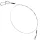 Fox Rage Rage Strike Point Jerk Leader Single Strand Titanium Roofvis Onderlijn 2 stuks 1,0mm 40cm