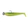 Fox Rage Bulk Loaded Zander Pro Shads UV Lemon Tiger 12cm 4/0 50gr Plastic Aas
