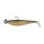Fox Rage Bulk Loaded Zander Pro Shads UV Hot Olive 12cm 4/0 50gr Plastic Aas